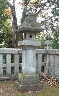 (画像)木戸孝允石灯籠